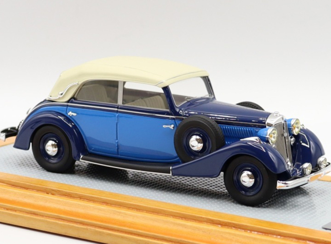 Horch 830 BL Cabriolet 1936 Close, 2 tones blue