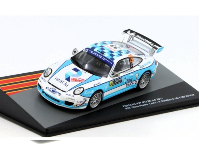 PORSCHE 997 GT3 RS 4.0 (2017) RGT Class Monte-Carlo - R.DUMAS-G.DE TURCKHEIM