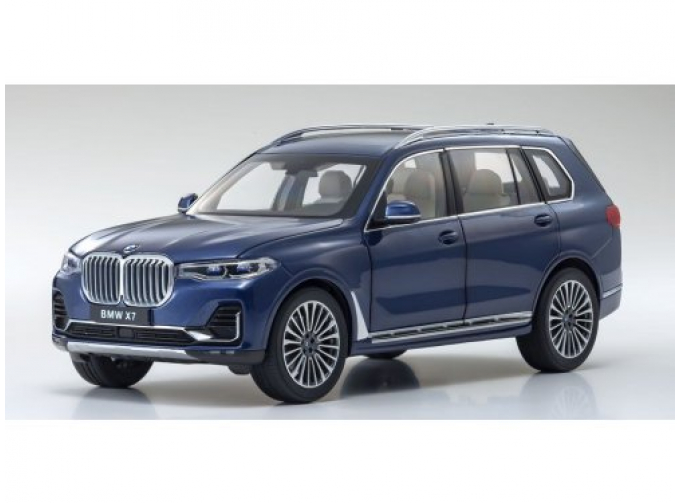 BMW X7 синий