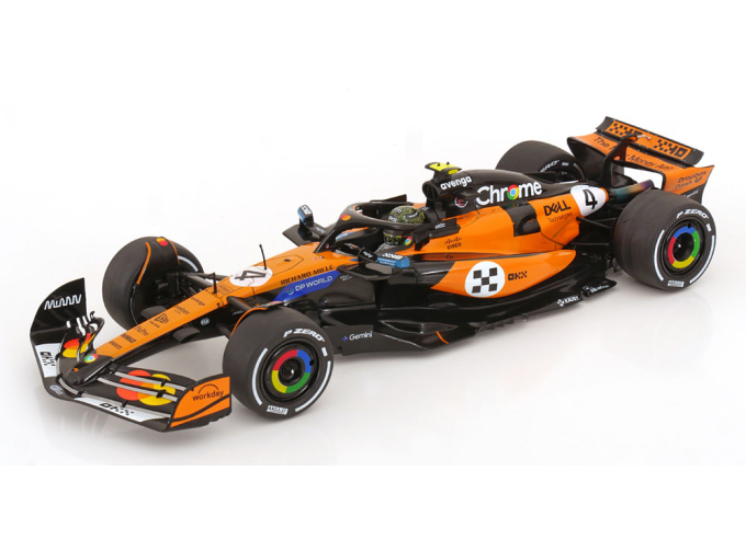 McLAREN MCL39 #4 Winner Monaco GP Formula 1 World Champion Lando Norris (2025)