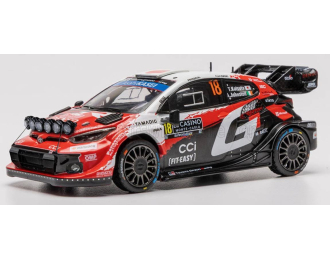 TOYOTA Yaris GR WRC Rally Hybrid Team Toyota Gazoo Racing WRT №18 Rally Monte Carlo (2026) Takamoto Katsuta - Aaron Johnston 