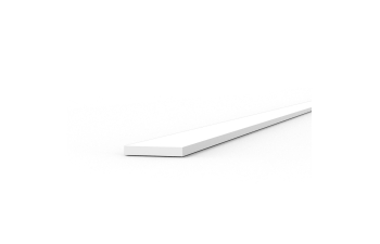 Полоски 0.25 x 2.00 x 350 мм – АБС пластик (10 штук)