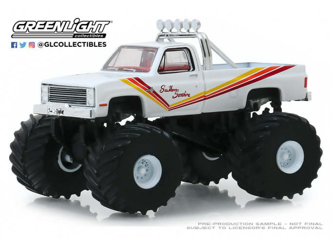 CHEVROLET K20 Silverado Monster Truck "Southern Sunshine" Bigfoot 1981