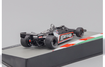 SHADOW F1 Dn9 N18 Season (1979) Elio De Angelis, black / silver