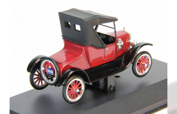 FORD T Runabout 2 Seaters Closed (1926), dark red / black