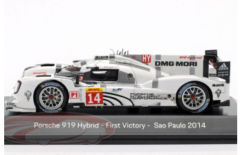 PORSCHE 919 Hybrid №14 First Victory 6h Sao Paulo Romain Dumas, Neel Jani, Marc Lieb (2014)