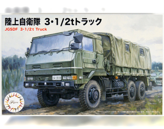 Сборная модель JGSDF 3 1/2T, набор из 2х грузовиков 