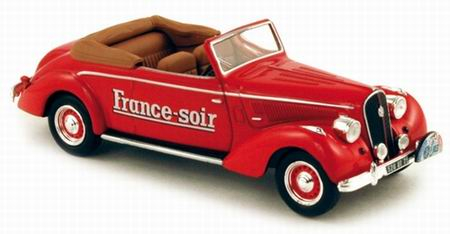 HOTCHKISS France Soir 1955, red