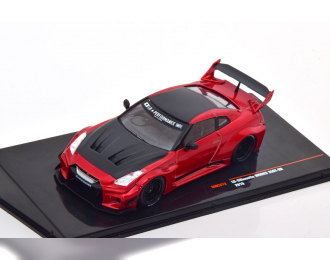 NISSAN 35 GT-RR LB Silhouette WORKS GT (тюнинг R35) (2019) Metallic Red/Black