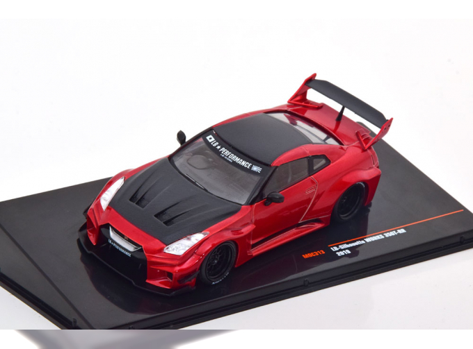 NISSAN 35 GT-RR LB Silhouette WORKS GT (тюнинг R35) (2019) Metallic Red/Black