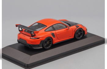 PORSCHE 911 (991.2) GT2RS Lavaorange Normal (2018), red / black