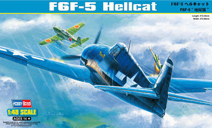 Сборная модель Самолет F6F-5 Hellcat