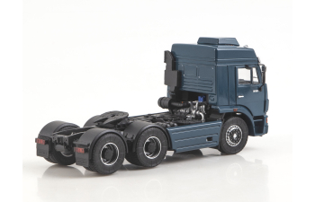 КАМАЗ 6460 седельный тягач, синий