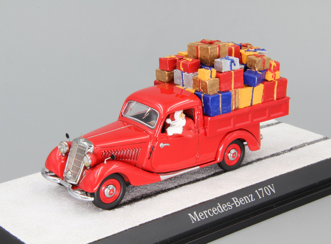 MERCEDES-BENZ 170V Pick Up "Weihnachten 1996", red