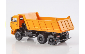 Камский грузовик 6522 самосвал, оранжевый