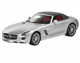 MERCEDES-BENZ SLS AMG R197 (2011), silver iridium