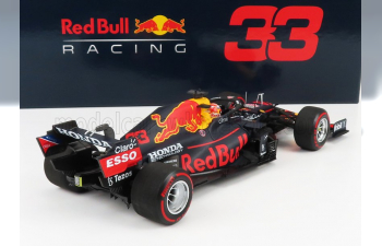 RED BULL F1 Rb16b Honda Ra620h Team Aston Martin N 33 Winner Holland Gp World Champion 2021 Max Verstappen, Matt Blue Yellow Red