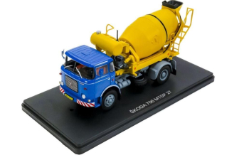 SKODA LIAZ 706 MTSP 27 (1974), синий/жёлтый