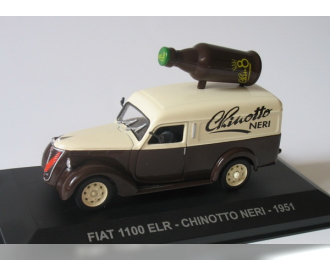 FIAT 1100 Elr Van (1951) - Chinotto Neri, Brown Ivory