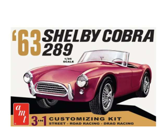 Сборная модель Shelby Cobra 289, plastic modelkit