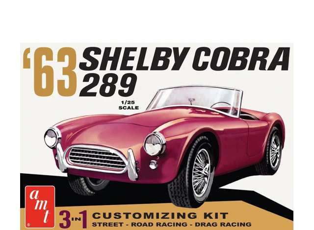 Сборная модель Shelby Cobra 289, plastic modelkit