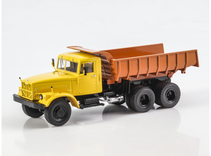 КРАЗ-256Б1, желтый / оранжевый