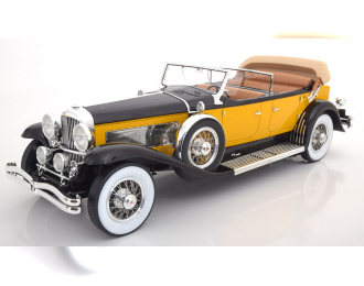 DUESENBERG Model SJ Tourster Derham 1932, yellow / black