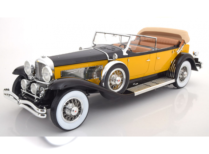 DUESENBERG Model SJ Tourster Derham 1932, yellow / black