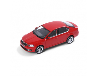 SKODA Rapid (2012), corrida red