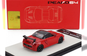 TOYOTA Mr2-s Spider Cabriolet Closed (2000), Red Black