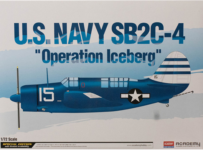 Сборная модель Самолет U.S.Navy SB2C-4 "Operation Iceberg"