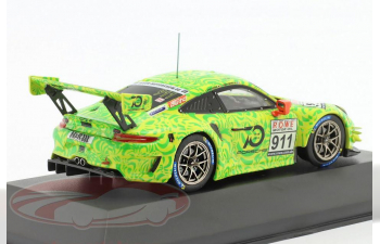 PORSCHE 911 (991 II) GT3 R #911 VLN 6 Nürburgring Fred Makowiecki, Laurens Vanthoor (2018)