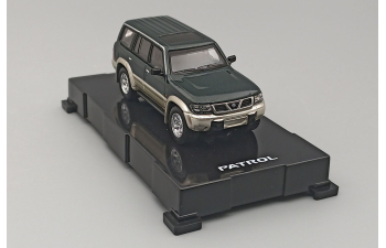 NISSAN Patrol Y61 (1997), green / white gold