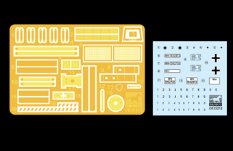 Сборная модель sWS 60cm Infrared Searchlight Carrier ‘UHU’