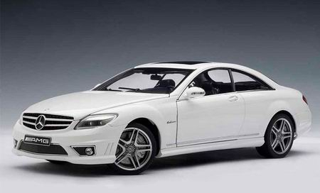 MERCEDES-BENZ CL63 AMG, white