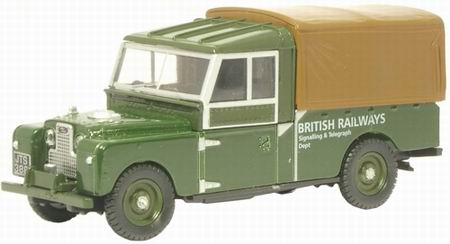 LAND ROVER Series I 109 British Rail пикап с тентом (1956), защитный