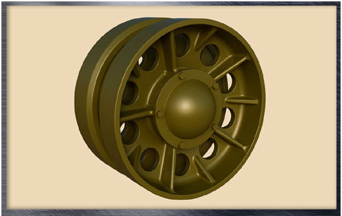 T-34 Ленивцы с крышкой ступица на пять болтов