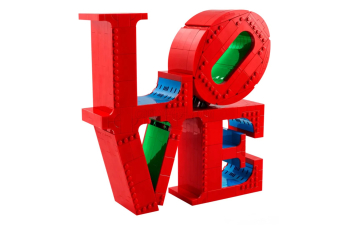 ACCESSORIES Lego - Love - 791 Pcs, Red