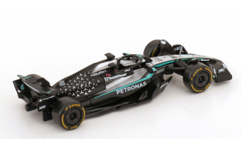 MERCEDES-BENZ GP F1 W16 Team Amg Petronas Motorsport №63 Season (2025) George Russell, Black Silver Green