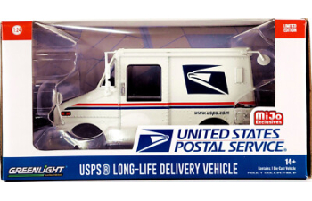 United States Postal Service, white / blue / red