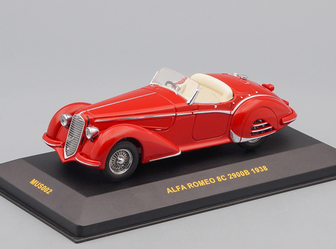 ALFA ROMEO 8C 2900B (1938), red