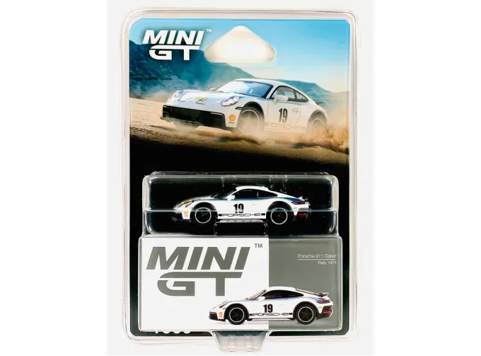 PORSCHE 911 №19 Dakar Rallye (1974), white