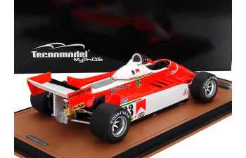 ALFA ROMEO F1 179 №23 Monaco Gp Bruno Giacomelli (1980), White Red