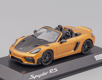 PORSCHE 718 (982) Spider Rs (2024), gold / grey