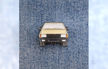 Значок "МОСКВИЧ 2141", бежевый