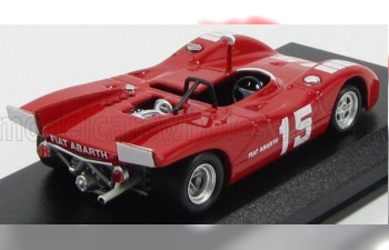 FIAT Abarth 2000sp Spider N 15 Nurburgring 1970 K.ahrens Jr., Red White