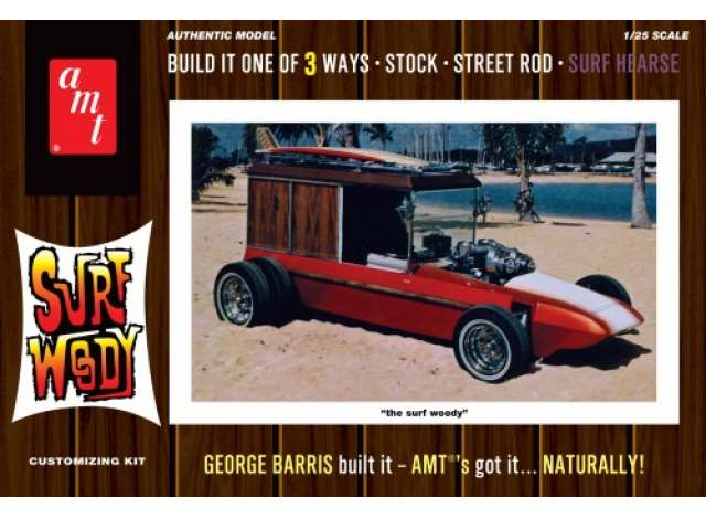 Сборная модель George Barris Surf Woody