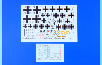 Сборная модель Немецкий истребитель Messerschmitt BF.109 E-3 ProfiPACK