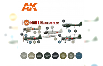 WWII IJN Aircraft Colors SET 3G