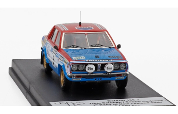 DATSUN 160j (night Version) N 5 Winner Rally New Zealand (1980) Timo Salonen - Seppo Harjanne, Light Blue Red